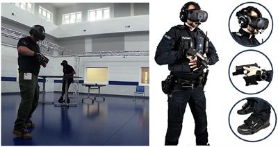 Psychophysiological insights and user perspectives: enhancing police de-escalation skills through full-body VR training